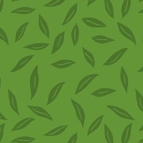5.2" // small // simple leaves // leaf, coordinate, blender, green