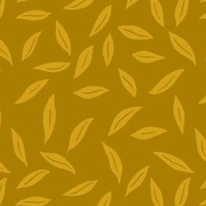 5.2" // small // simple leaves // leaf, coordinate, blender, yellow, gold