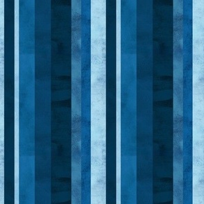 Old wall with blue vertical stripes small scale