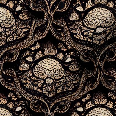 Dark Lace Passementerie