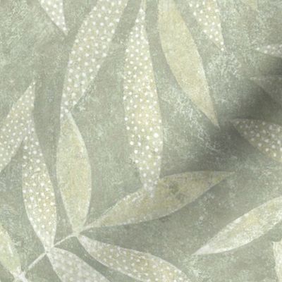 Textured Leaves - Natural Stone