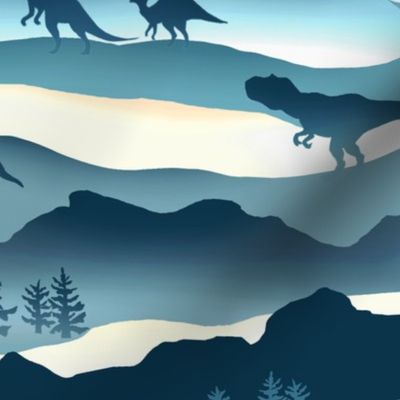 Whimsical Dino Wilderness