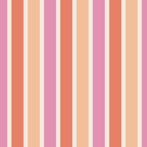 Summer Pink Boho Stripes