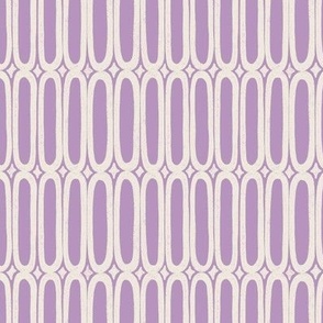 MED lattice geometric lavender