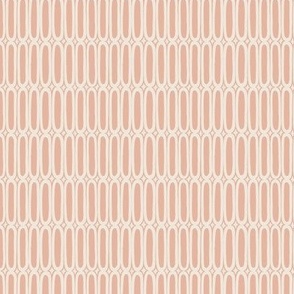 SM lattice geometric peach pink