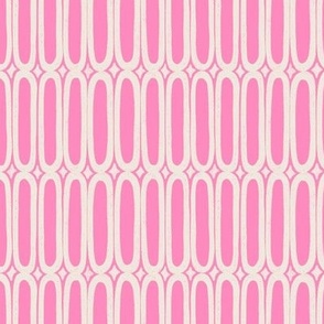 MED lattice geometric candy pink