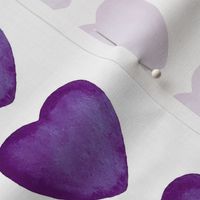 Purple hearts 