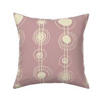 Kinetic Energy Retro Dirty Pink LARGE (20x20)