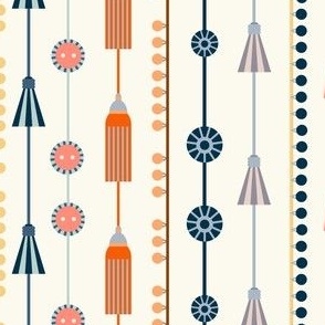 buttons, tassels and trims