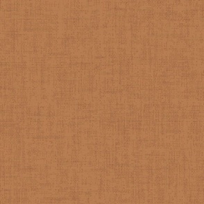 Linen Texture Canvas Ginger Red 