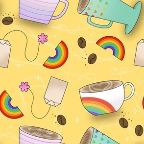 Coffee Beans and Tea Rainbows