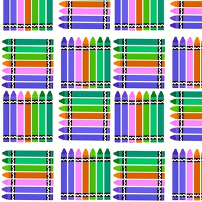 Crayons Muted