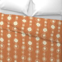 Kinetic Energy Retro Orange LARGE (20x20)