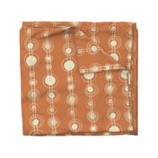 Kinetic Energy Retro Orange LARGE (20x20)