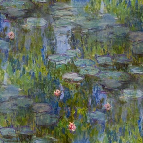 1915 Water Lilies by Monet