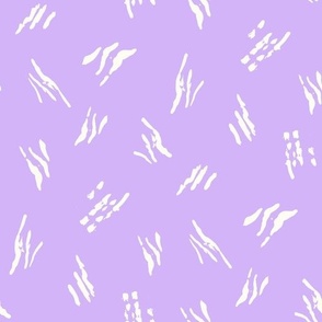 Scratch marks purple white Halloween scary scar  by Jac Slade