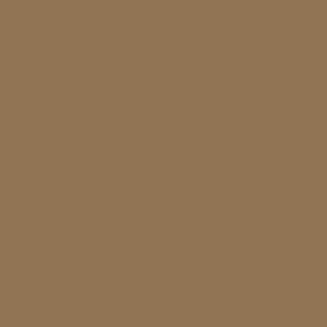 Walnut Brown Solid Color