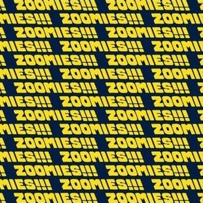 (small scale) Zoomies - yellow/navy - LAD23