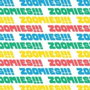 Zoomies - yellow/blue/green/red - LAD23