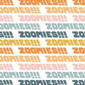 Zoomies -  multi pink/blue/orange - LAD23