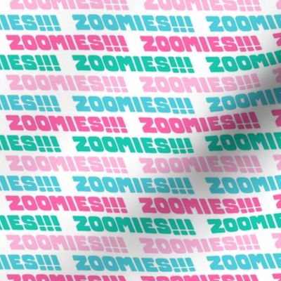 Zoomies -  pink/blue/teal - LAD23