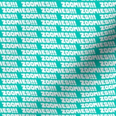 (small scale) Zoomies - teal - LAD23