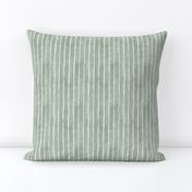 Watercolor Broad Stripes Vertical Soft Sage Green - Ditsy Scale - nature natural green