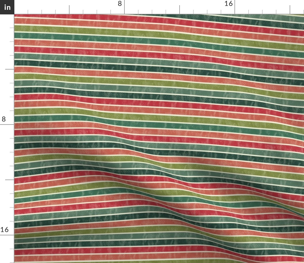 Retro Grunge Stripes SMALL (6.21x6)