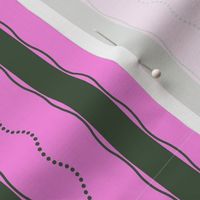 Mini Waves / Woodland & Hot Pink