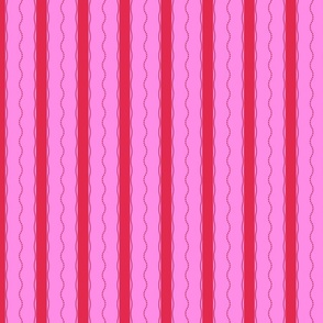 Mini Waves / Magenta & Hot Pink