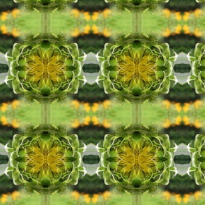 Photo-real Sunflower Fractal Large