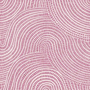 Watercolor raspberry wave tiles for wallpaper and home interiors