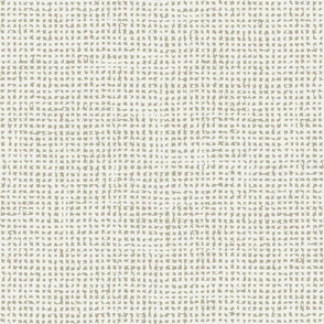 Medium // White and light sage olive green crosshatch woven texture