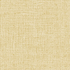 Medium // Light golden mustard yellow crosshatch woven texture