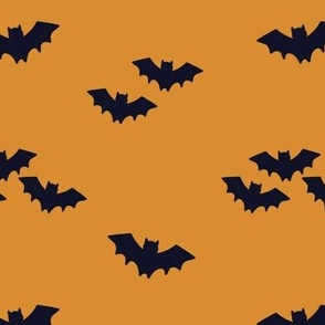 Bats on Orange