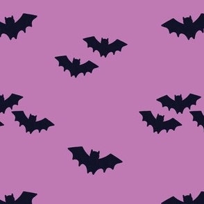 Bats on Purple