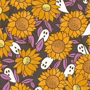 Spooky Sunflowers