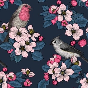 Birds and Blossoms