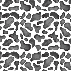 cow pattern 2 black