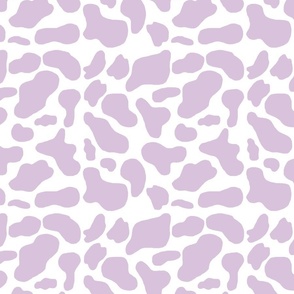 cow pattern 2 lavender