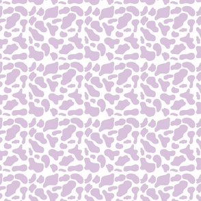 cow pattern 2 lavender small