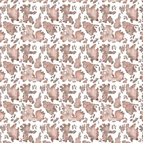 cow pattern 3 brown small