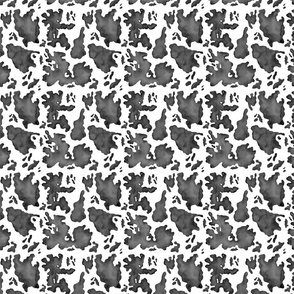 cow pattern 4 black small