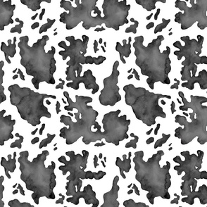 cow pattern 4 black