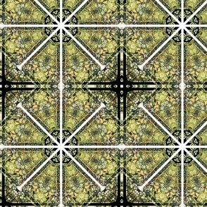 kaleidoscopic stained glass