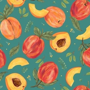 Peaches (turquoise)