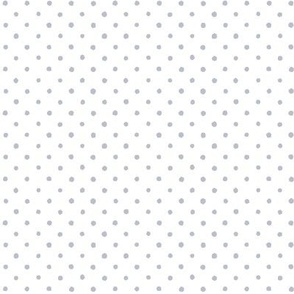Deco Daisy Coord - Pale grey watercolor polka dots