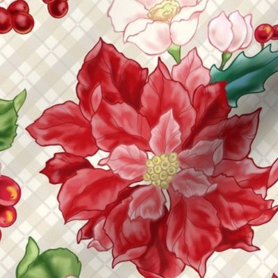 Christmas Botanicals_Red Poinsettias