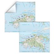 Virgin Islands National Park Map 
