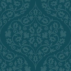 Classic Italian Damask Seamless Pattern